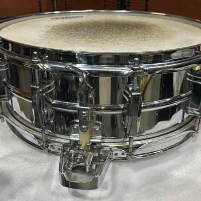 Ludwig 5" deep X 14" head Super Sensitive Snare Drum (3296-SD-4186) 1966 - chrome image 3