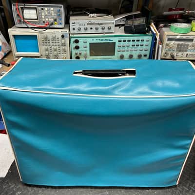 Harmony 415 1968 tube guitar amp. 2 x 12 Jensens, recapped! image 11