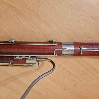 Amati Bassoon Wood Czechoslovakia With Case Vintage image 12