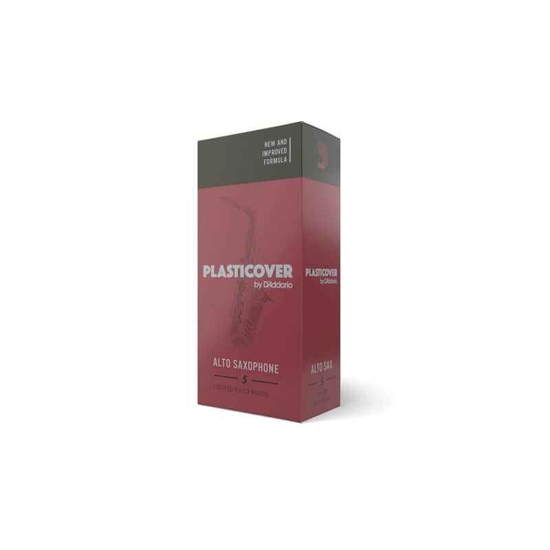 Rico RRP05ASX350 Plasticover Alto Saxophone Reeds, Strength 3 1/2 (Box of 5) image 1