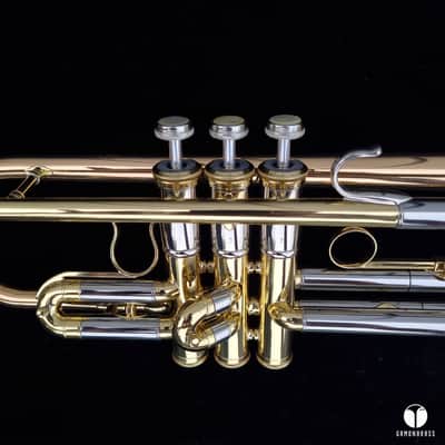 First Yamaha YTR-1 Lacquered Brass made in Japan,designed by Schilke gamonbrass image 8