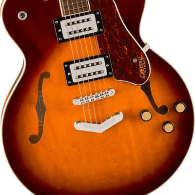 Mint Gretsch G2622 Streamliner with V-Stoptail, Broad’Tron BT-3S Pickups, Forge Glow image 5