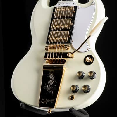 Epiphone 1963 Les Paul SG Custom With Maestro Vibrola Classic White image 5