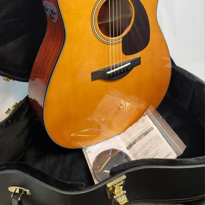Yamaha FGX5 Red Label Folk Guitar, Gloss Finish, MIJ, All Solid, W/Atmosfeel Pickup System, HSC 2024 image 5