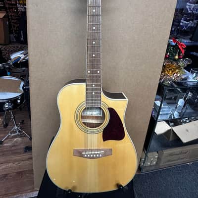 Ibanez DT100ECE-NT 2Y-01 Acoustic-Electric Guitar - Natural Wood image 2