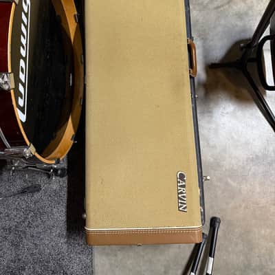 Carvin AE-185 Cherry Sunburst 1995 - Cherry Sunburst on Flamed Maple image 10