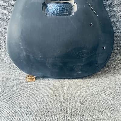 Black HH Guitar Body for Bolt On Project Build image 8