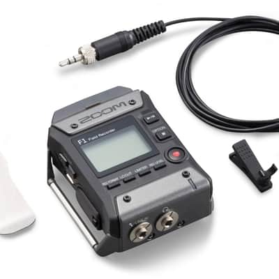 Zoom F1 Field Recorder Lavalier Package image 3