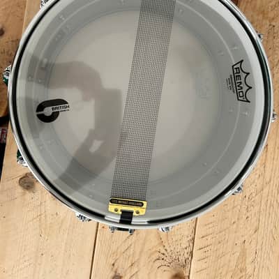British Drum Company Aviator 14x6.5" 10-Lug Seamless Aluminum Snare Drum Aluminum - 2019 - 2020 image 7