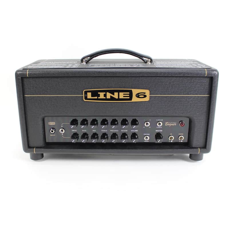 Line 6 DT25H 2015 - Tolex Black/Gold Piping image 1
