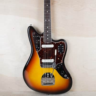 Fender American Vintage '65 Jaguar 2012 Sunburst Lacquer Finish USA w/ OHSC, Case Candy image 4