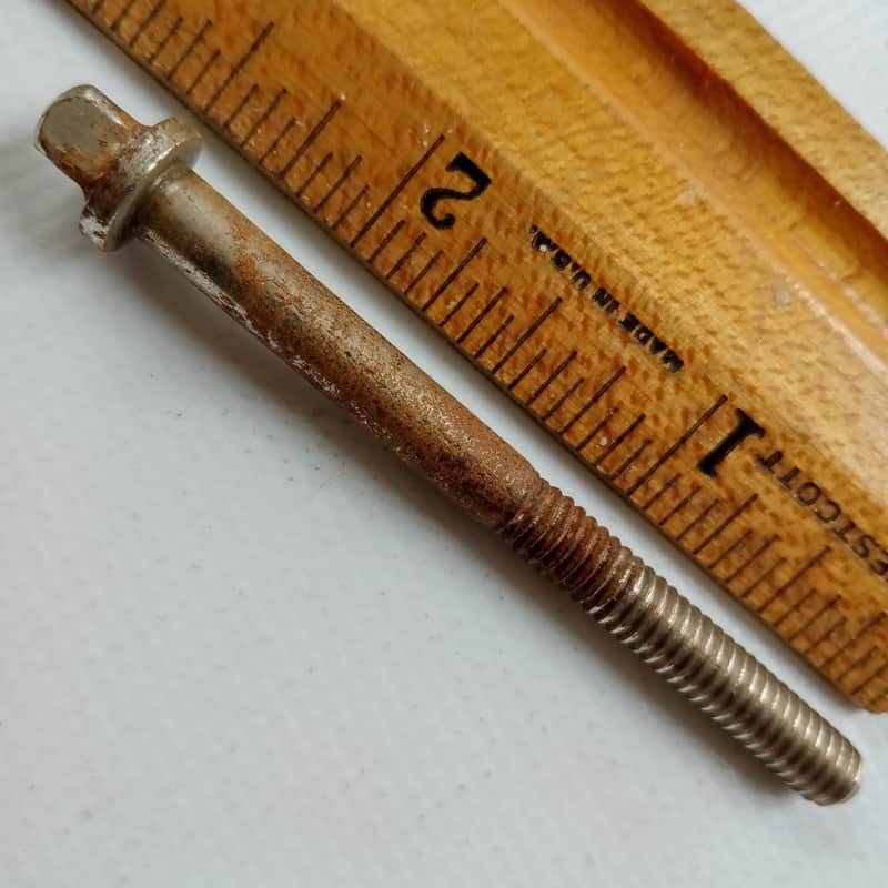 30s Slingerland 1+2.5″Nickel Tension T-Rod+Blip Radio King Sna…