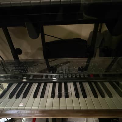 Sequential Trigon-6 49-Key 6-Voice Polyphonic Synthesizer 2022 - Present - Black with Wood Sides image 3