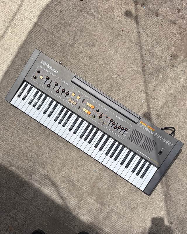 Roland EP-6060 61-Key Dual Voice Combo Piano 1980s Serviced with Box image 1