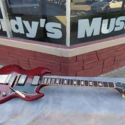 GIBSON LES PAUL SG 1963 CHERRY ORIGINAL MAESTRO CLEAN! image 1