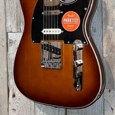 New Squier Paranormal Custom Nashville Stratocaster with Laurel Fretboard - Chocolate 2-Color Sunburst, In Stock, Comes With A Pro Set Up! image 5