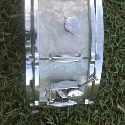 ✨ HARD-TO-FIND! Early 1960's GRETSCH 4157 NAME BAND SNARE DRUM in WMP ✨ RL934 image 2
