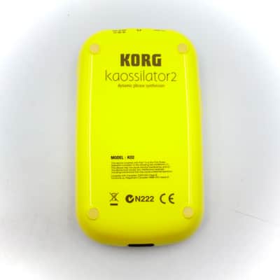 Korg KO2 Kaossilator 2 Yellow With Original Box Dynamic Phrase Synthesizer 000939 image 5