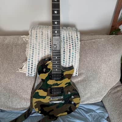 ESP LTD WA-600 Will Adler Signature 2007 - 2008 - Dark Green Camo image 2
