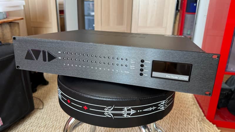 Avid MTRX HD Audio Interface - Base Unit + DANTE Opt Card image 1