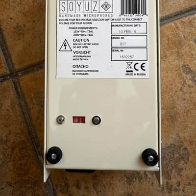 Soyuz SU-017 Valve Microphone — Complete Package with Omni Capsule image 10