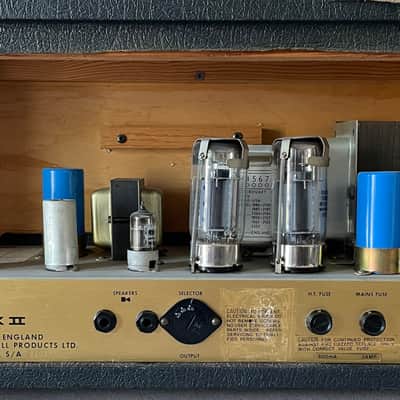 Marshall JMP MK II 2-Channel 50-Watt Guitar Amp Head 1978 image 10