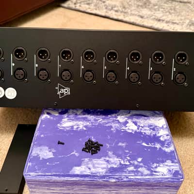 API 500VPR 10-Slot 500 Series Rack with Chandler PSU-500 2019 - Present - Black image 4