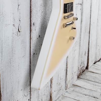 Epiphone Extura Prophecy Electric Guitar Aged White Tiger Burst with Gig Bag image 9