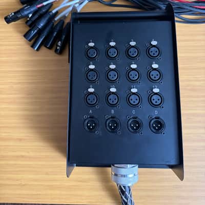 16-Channel XLR Snake Cable 30ft with Stage Box – Multicore Audio Snake (Excellent) image 1