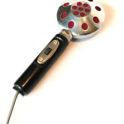 Vintage 1940's Philmore 1500 Hand-Held "Lollipop" Dynamic Microphone with Original Box-Works! image 5