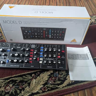Behringer Model D Analog Synthesizer 2018 - Present - Black image 2
