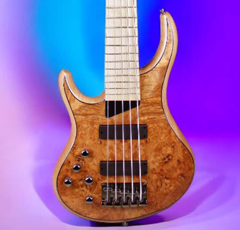 MTD Kingston Kingston Z5 lefty Natural Gloss Gloss, Maple Fretboard image 1