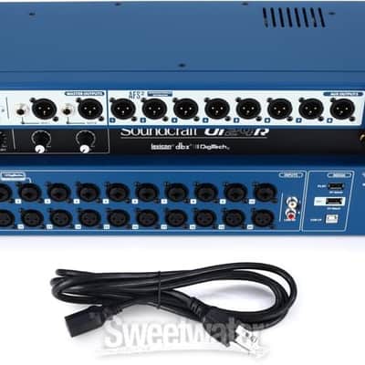 Soundcraft Ui24R 24-Channel Digital Mixer/USB Recorder with Wireless Control 2010s - Blue image 2