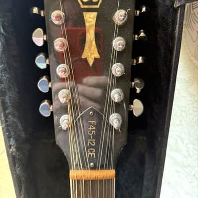 Guild F45-12CE-NT, 'Crossroads Series', 1983, 1st Production Run - S/N -021, LR Baggs System, OEM 'Guild' hard Case, Free World Wide Shipping ! image 3