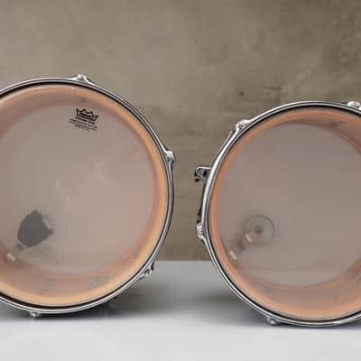 1968 Ludwig 4-Piece Psychedelic Red Drums #59132 image 21