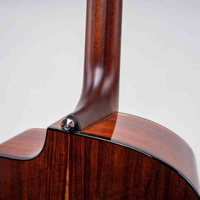 Ibanez JGM10-BSN Jon Gomm Signature Acoustic Guitar 6-String - Black Satin Top / Natural High Gloss Back and Sides + Cas image 8