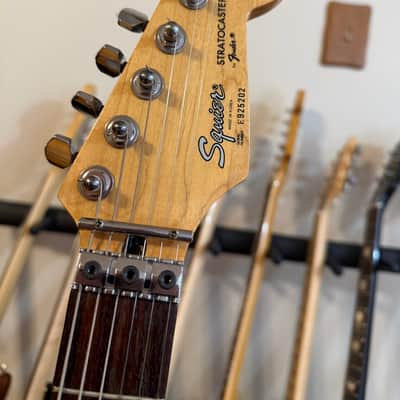 Squier Contemporary Stratocaster HSS with Floyd Rose 1989 - 1990 - Flash Pink image 4