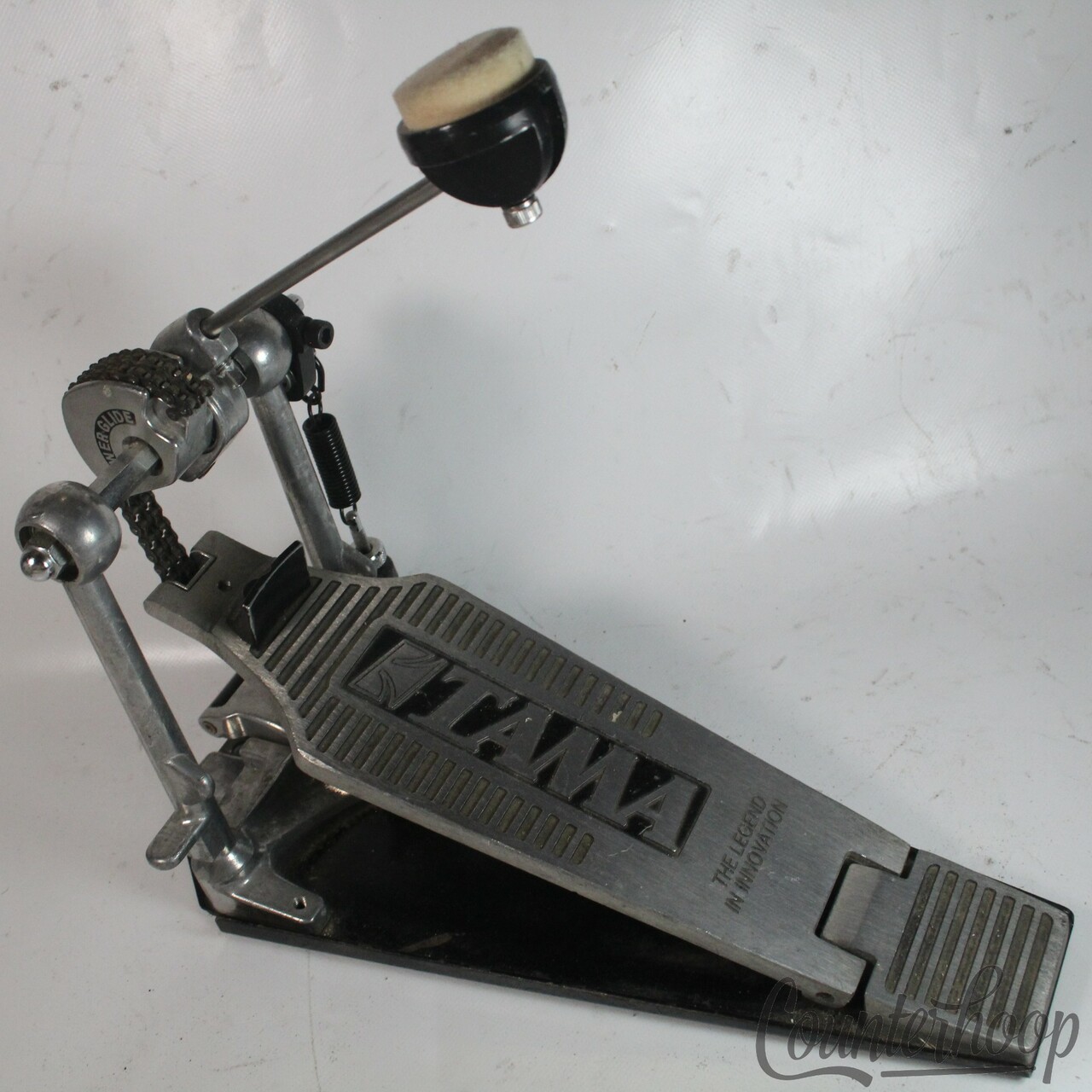 Tama PowerGlide Dual Chain Bass Drum Pedal Made In Japan Single Kick — main photograph