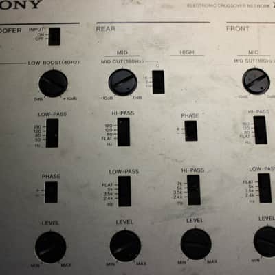 Sony XEC-1000 5-Way Electronic Crossover image 8