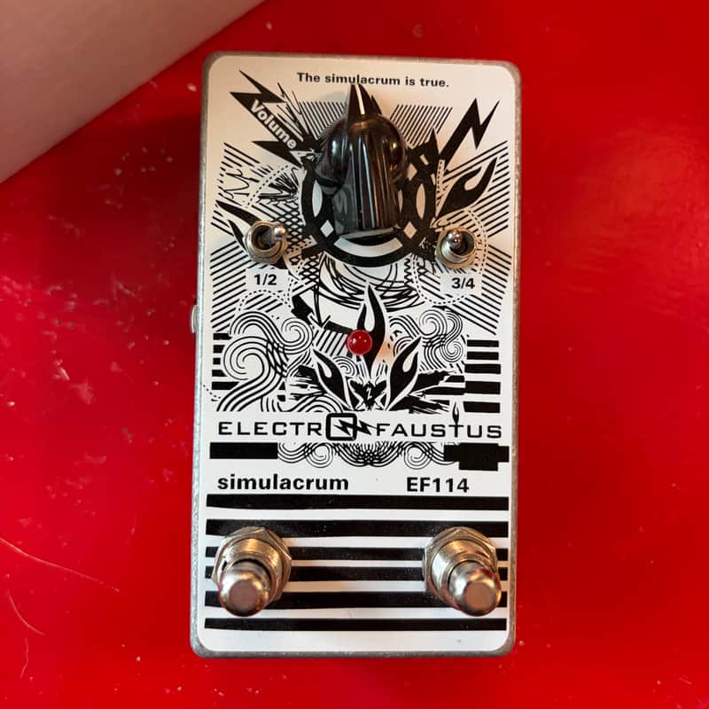 Electro Faustus EF114 Simulacrum pedalboard sample playback image 1