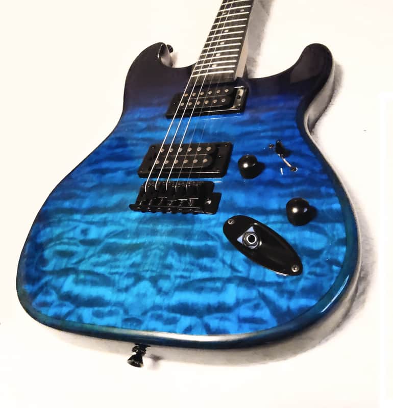 🎸+Amp! Unmarked S Series Electric Guitar +Whammy / Tremolo +Rosewood FB +Soft Case/Gg Bag +Strap +Cable +Pick!🎸 image 1