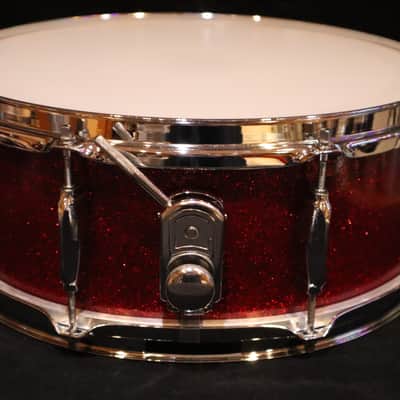 Star MIJ 5x14" Red Sparkle 8-Lug Snare image 6