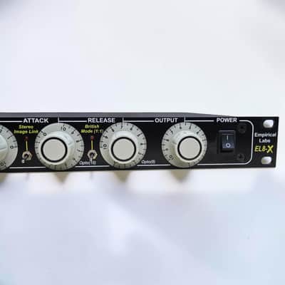 Empirical Labs EL8-X Distressor with British Mode 2010s - Black image 4