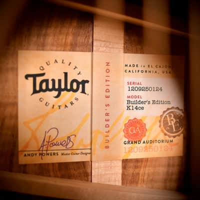 Taylor Builder's Edition K14-CE Natural 2020 image 11