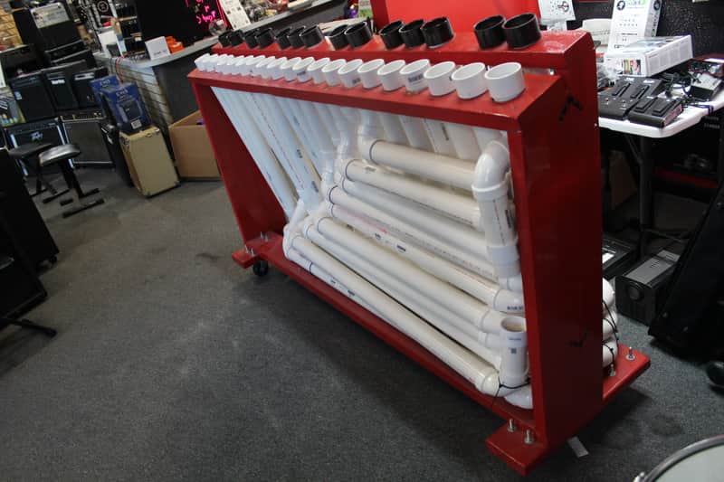 Handmade PVC Pipe Marimba imagen 1