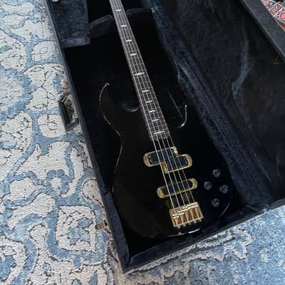 Yamaha BB5000a Fretless Broad Bass V, c 1980, Black Beauty 5 string bass 1980 - Black