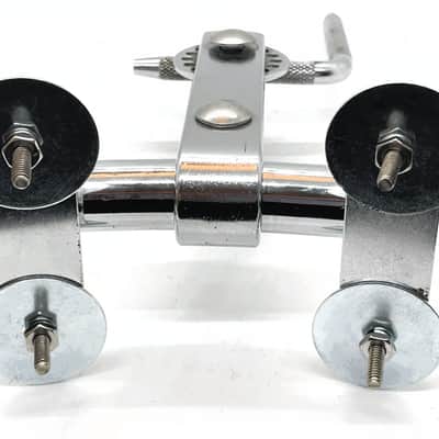 Vintage Ludwig 60s #782-C Script Logo "Rotary Dial" Rail Consolette Tom Holder - LRC-007 image 18