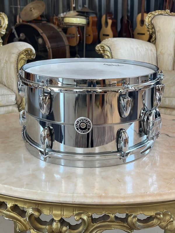 Gretsch Drums 13x7 Brooklyn Chrome/Steel image 1