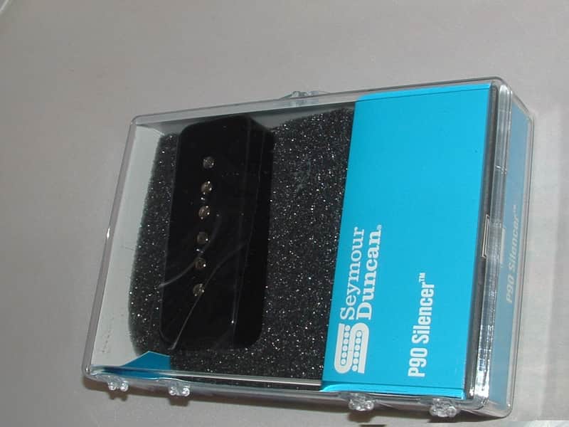 Seymour Duncan P90 Silencer Neck Soapbar Pickup  (Black) New with Warranty image 1