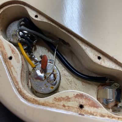 Gibson all original 1963 SG Jr, Polaris white image 22
